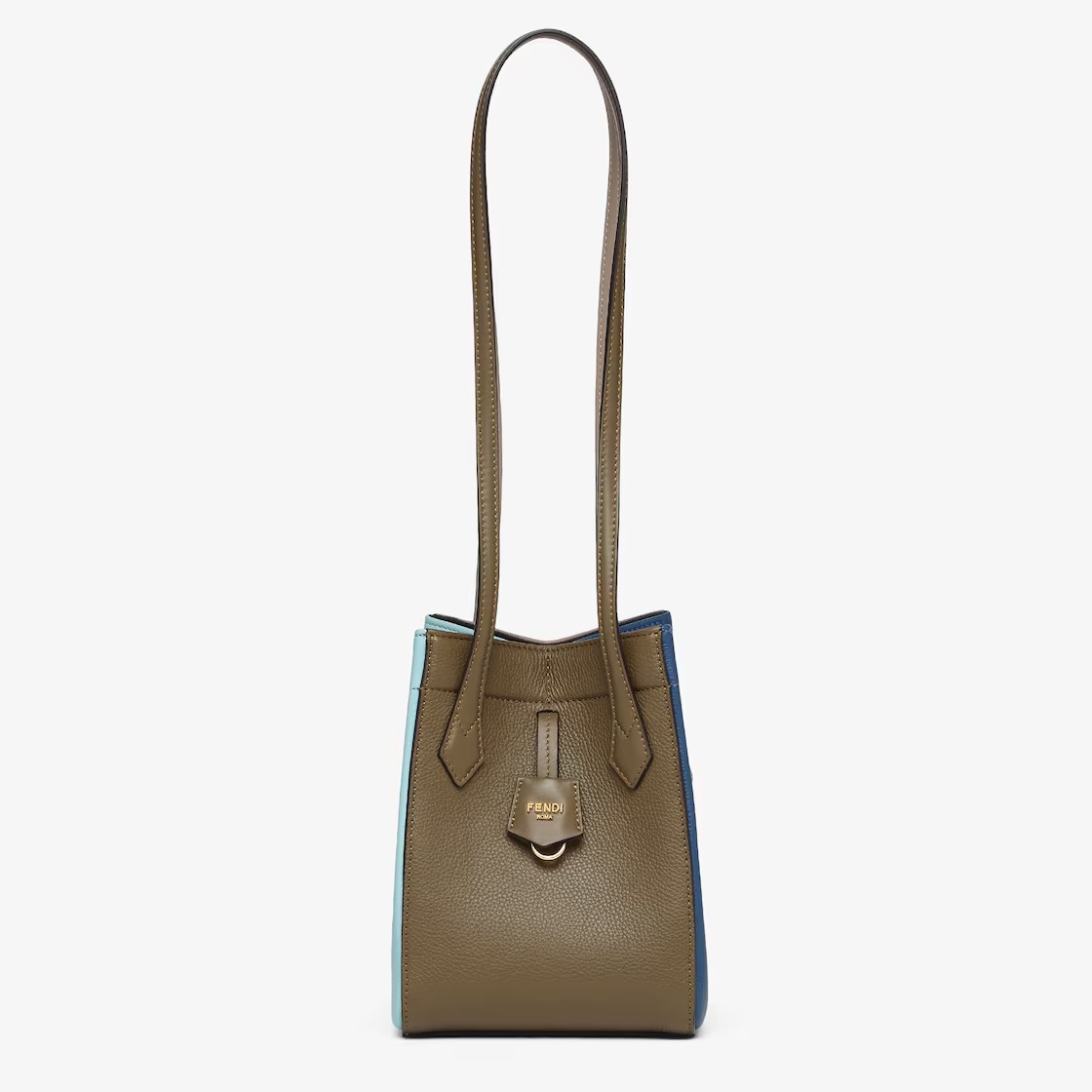 Fendi Origami Mini Multicolour Leather Mini Bag That Can Be Transformed - Image 1